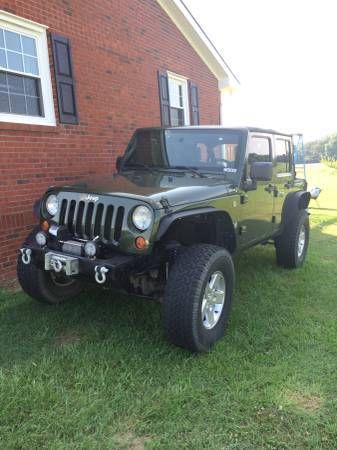 07 Jeep Wrangler JKU 4door lifted 35s JK Unlimited