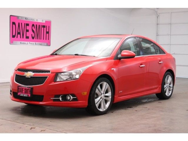 14 Chevy Cruze LTZ FWD Auto Sunroof Leather Seats AC Cruise Call Us Today