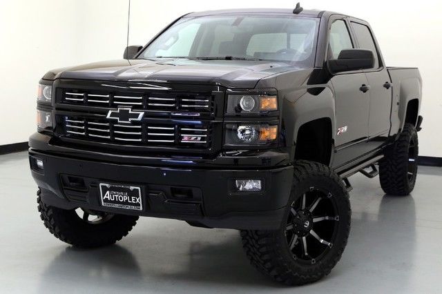 15 Chevy Silverado LTZ Midnight Edition 6 Inch Pro Comp Lift Fuel Wheels