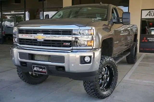 15 Silverado 2500HD LTZ 6 inch Pro Comp Lift 20 inch BMF Wheels Diesel