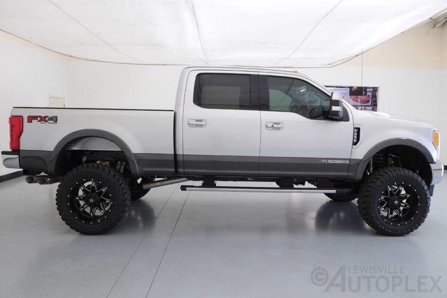 17 Ford F250 Lariat 7 Inch FTS Lift 22 Inch Fuel Wheels Panoramic