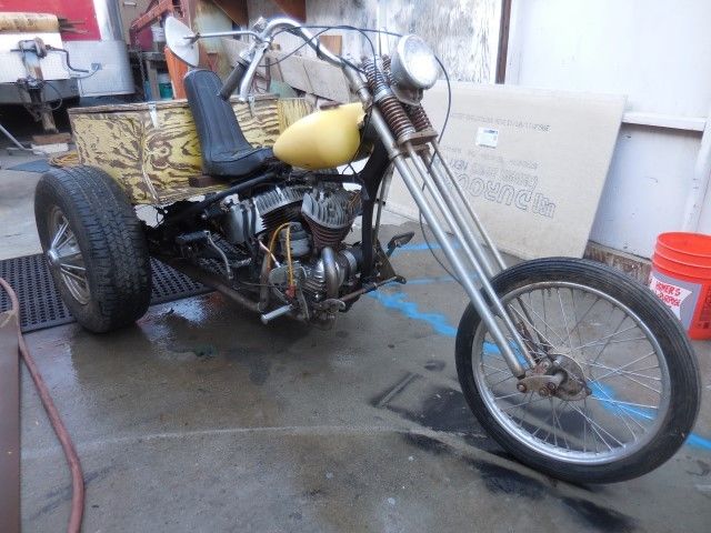 1947 Harley Davidson Trike Servicar