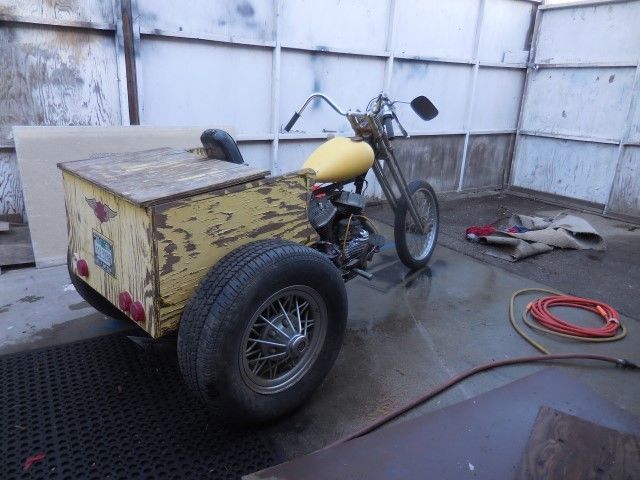 1947 Harley Davidson Trike Servicar