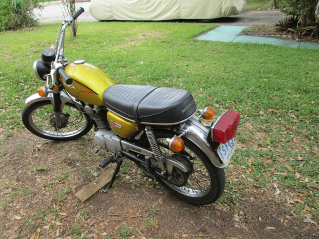 1973 Honda Cl100 Scrambler Motorcycle Original Cl 100 With Title