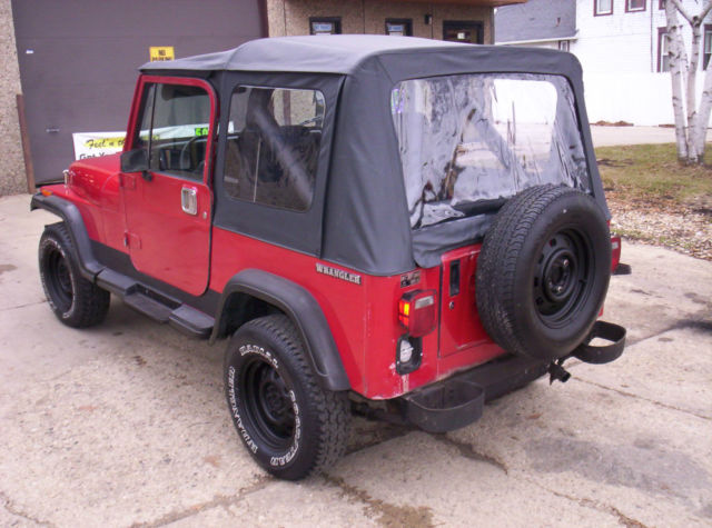 1987 Jeep Wrangler Yj 4x4 Sport Utility 2 Door 4 2l Inline 6