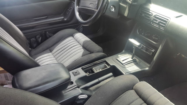 1991 Ford Mustang Lx 5 0 Black Interior