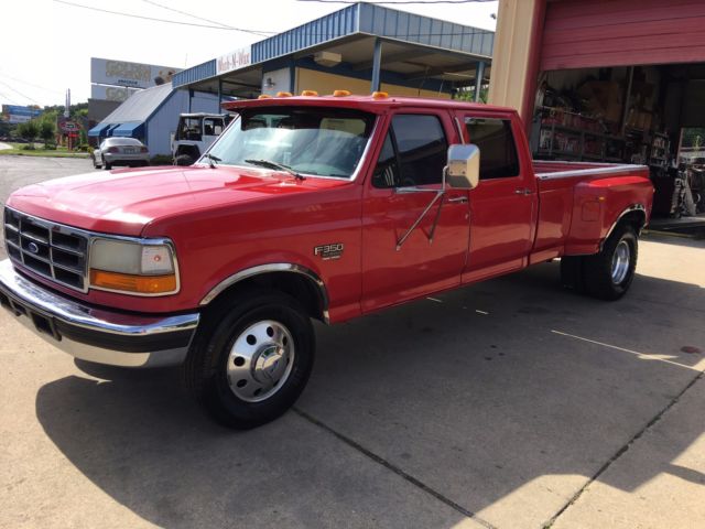 1995 FORD F350 POWERSTROKE 7.3 CREW CAB DUALLY DIESEL DRW RAT HOT ROD HAULER 1995 Ford F 350 Transmission 3 & 4 Speed Automatic