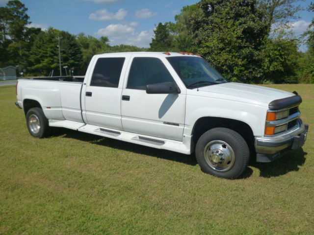 1997 Chevrolet 3500 Crew Cab Dually 4x4 6.5L Diesel 1997 Chevy 3500 Dually Tire Size