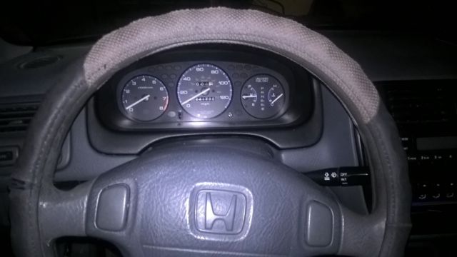 1998 Honda Civic Lx Black Clean Interior