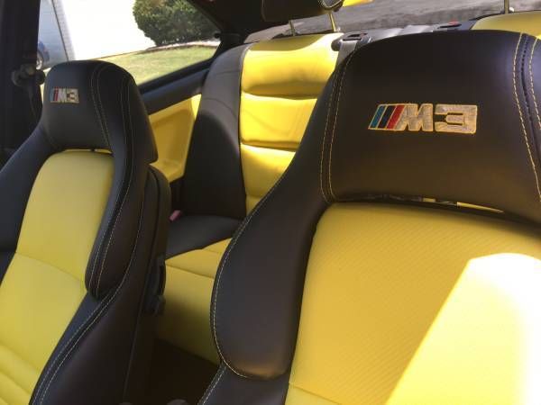 1999 Bmw M3 E36 Coupe Dakar Yellow Custom Vader Interior