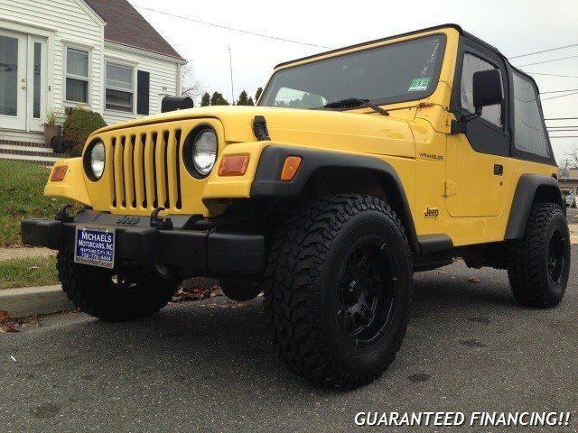 2000 Jeep Wrangler Se Yellow Low Miles Mint