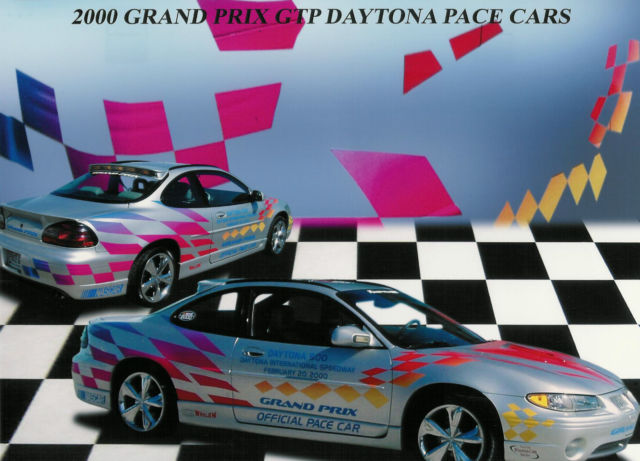 2000 Real Daytona 500 Grand Prix Gtp Pace Car 0045 1 Of 4