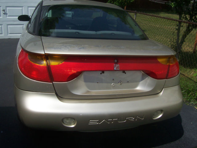 2001 Saturn S Series Sc1 3 Door Coupe Gold