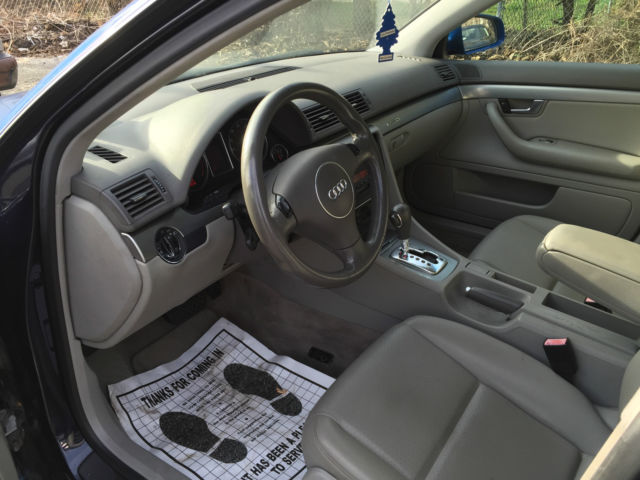 2002 Audi A4 Quattro 1 8t Blue W Tan Interior Turbocharged Awd