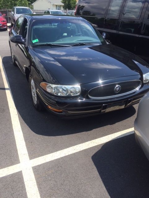 2002 Buick Lesabre Black W Gray Leather Interior All Power 97k
