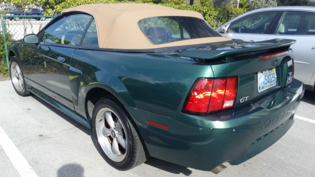 2002 Ford Mustang Gt Convertible Full Power Leather Interior