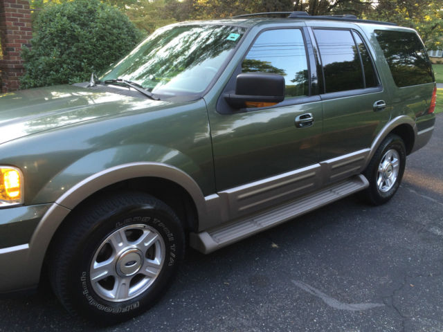 2003 Ford Eddie Bauer Expedition 5 4 L 2wd Green With Tan