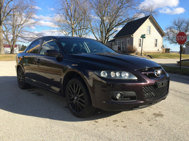 2006 Mazdaspeed 6 GT Sedan 4-Door 2.3L Turbo DISI, Black Cherry Mica