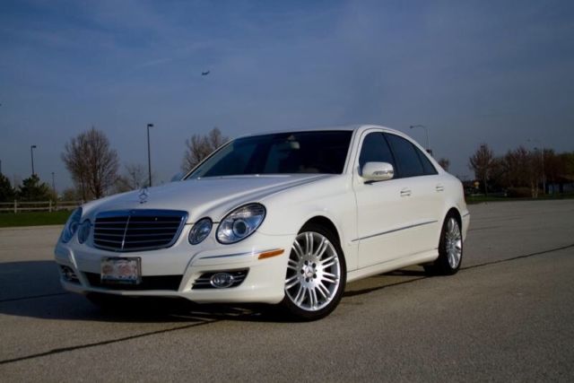 Mercedes Benz e class w211 White