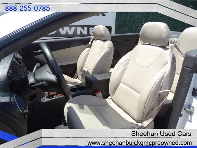 2007 Pontiac G6 Gt White Hardtop Convertible Tan Leather