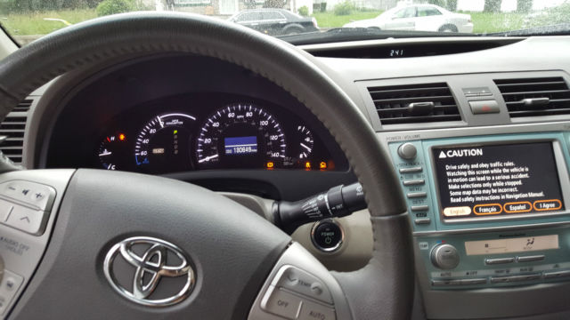 2007 Toyota Camry Hybrid W Leather Interior