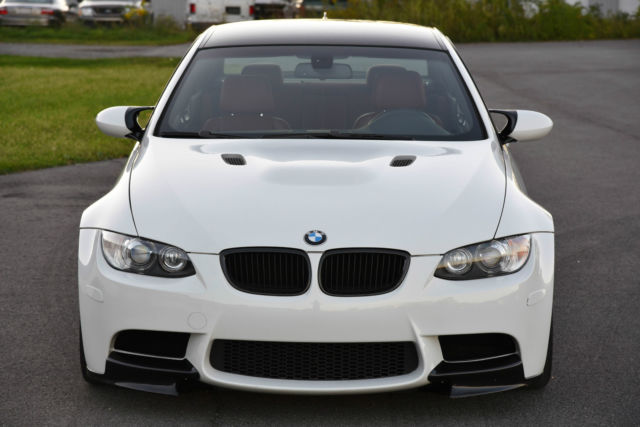 2008 Bmw M3 Coupe Low Miles White W Red Interior Rare Color