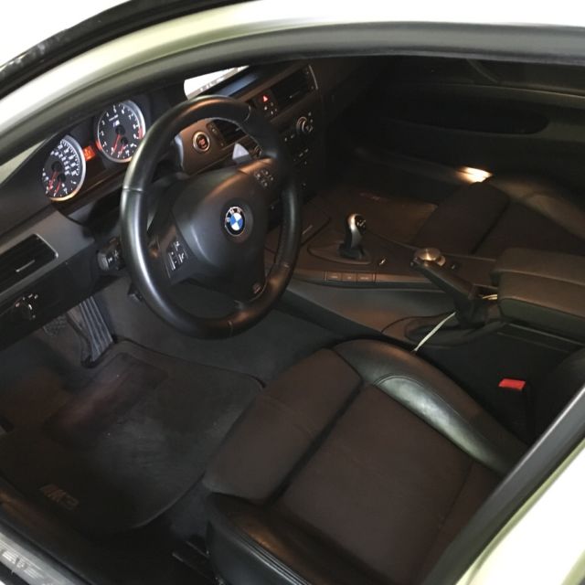 2008 Bmw M3 Sedan Slick Top With Black Cloth Interior