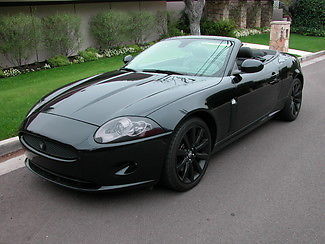 Jaguar XK черные фары