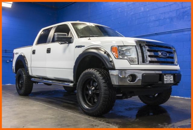 2010 Ford F 150 XLT 4x4 5.4L V8 Lifted Premium Wheels and Tires Truck 2010 Ford F150 5.4 L V8 Towing Capacity