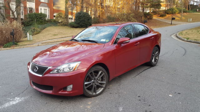 2010 LEXUS IS250 AWD Heated and cooled seat F sport Rims