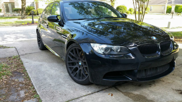 2011 Bmw M3 Jerez Black Fox Red E90 Sedan 4 Door V8