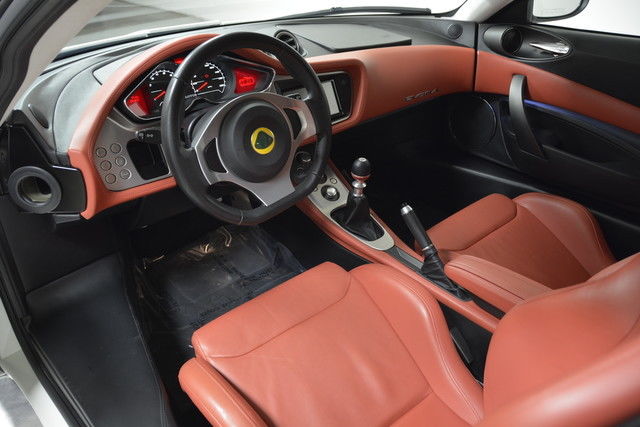 2011 Lotus Evora Coupe Low Miles Spotless White Red Interior