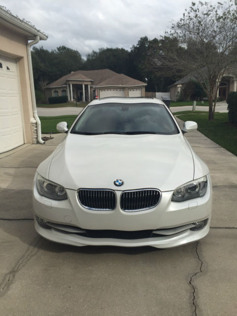 2011 White Bmw 328i Saddle Brown Leather Interior Great