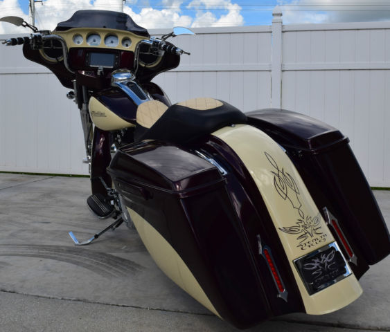 2014 harley davidson street glide stretched bags