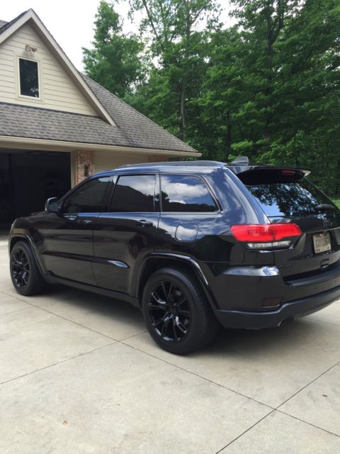 2014 Jeep Grand Cherokee SRT 8 Wheels Professionally Blacked Out