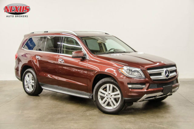 2014 Mercedes Benz Gl450 Maroon With Tan Interior One Owner