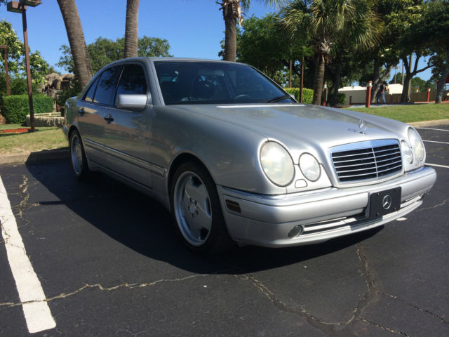 99 Silver Mercedes-benz E55 Amg