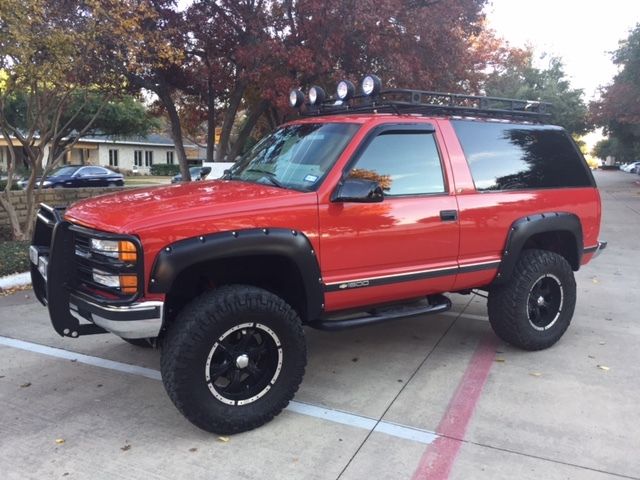 Chevrolet Tahoe Lt Rare 2 Door 4wd Lift Custom Roof