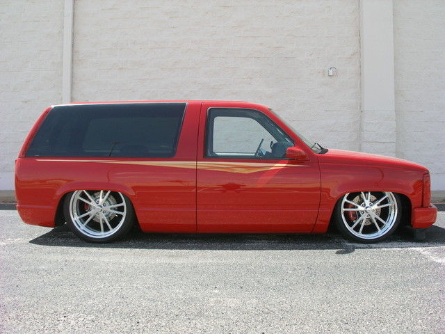 Custom Built 2 Door Tahoe Ls6 Air Ride Sema