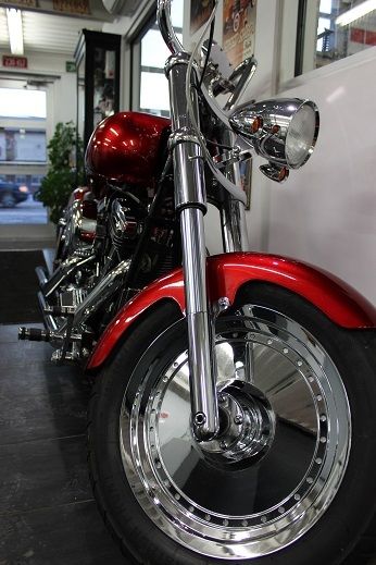 candy apple red motorcycle paint jobs