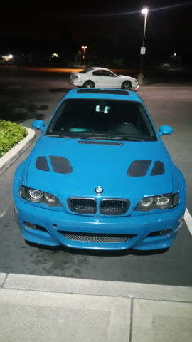 E46 M3 Laguna Seca Blue, 6 speed, black interior