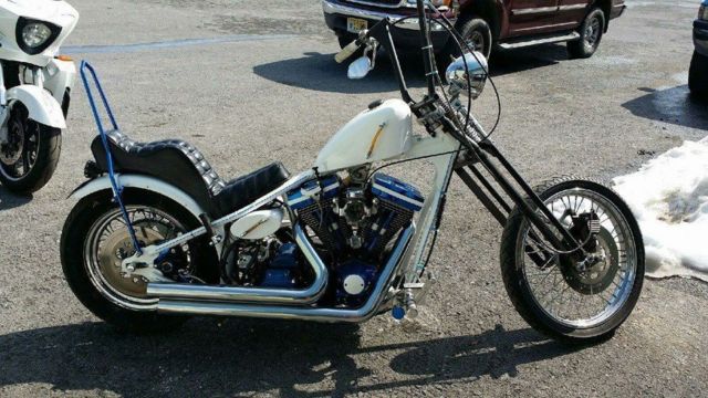 harley evo chopper