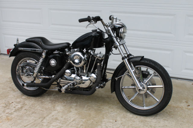 Harley Davidson Sportster 1975 With Invader Mag Wheels 6468