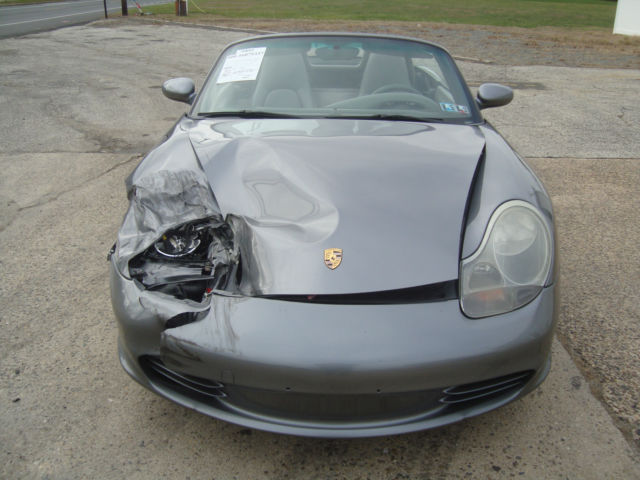 Porsche Boxter Salvage Rebuildable Repairable Wrecked Project Damaged Fixer