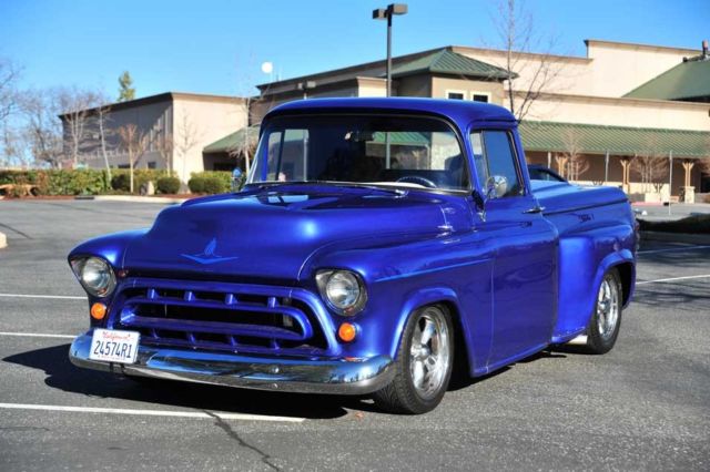 Restored Chevy Pickup Truck Restomod Ps Pdb Ac Show And Drive