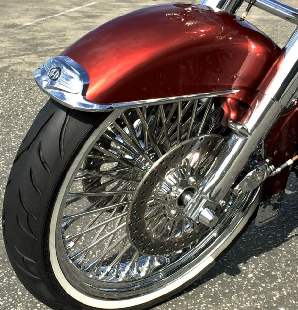 road king with hard bags