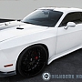 2010 Dodge Challenger with Custom Realistic Flame Paint Job