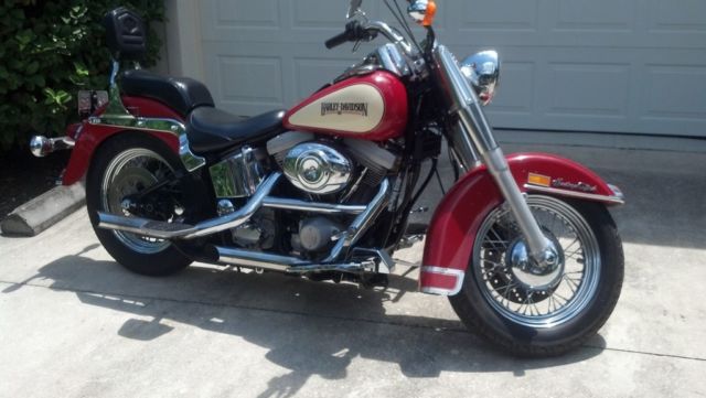 thumbnail image 2 of Silver Front Fender Spear Trim For Harley Softail Heritage Classic FLSTC - Stainless Steel 2 of 5
