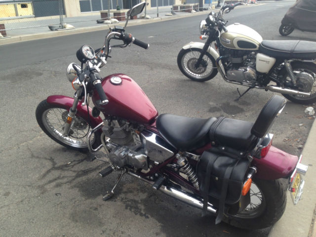 1987 Honda Rebel 250 cc Red Vintage Motorcycle LOW MILES! Beginner or Girl
