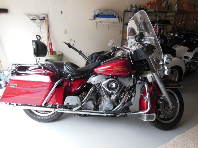1989 Harley Davidson Electra Glide FLH RED Excellent condition